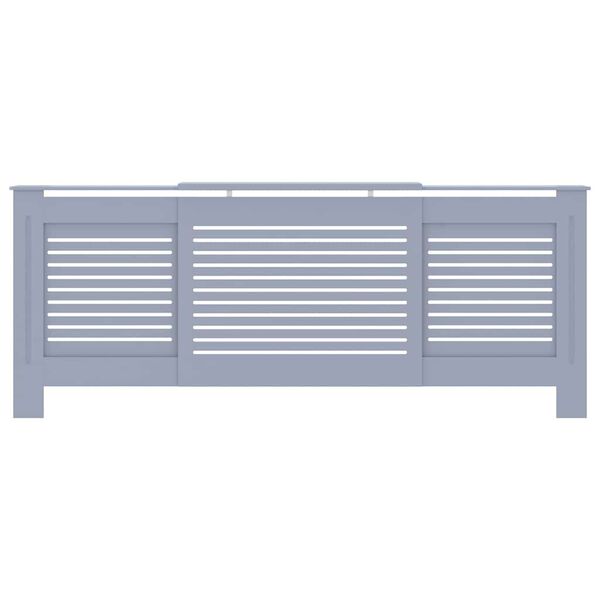 vidaXL MDF radiaatorikate, hall, 205 cm