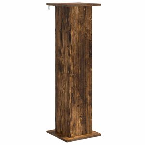 vidaXL Taimede alus Suitsutatud tamm 30,5 x 30 x 100,5 cm Tehispuit