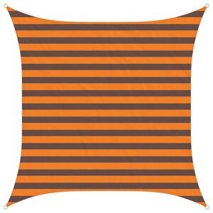 vidaXL P&auml;ikesepuri Oranž ja pruun 2 x 2 m 100% pol&uuml;ester Oxford