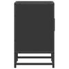 vidaXL öökapid 2 tk, must, 40x31x50 cm, tehispuit ja metall
