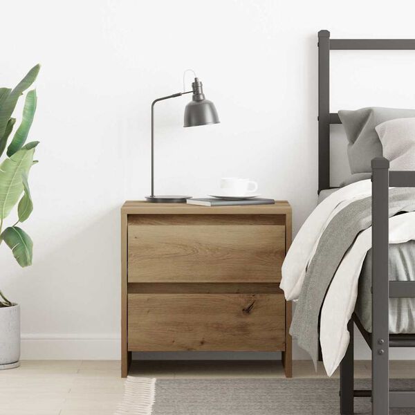 vidaXL &Ouml;&ouml;lambi kapp sahtliga K&auml;sit&ouml;&ouml;puu 45 x 34 x 44,5 cm Tehispuit