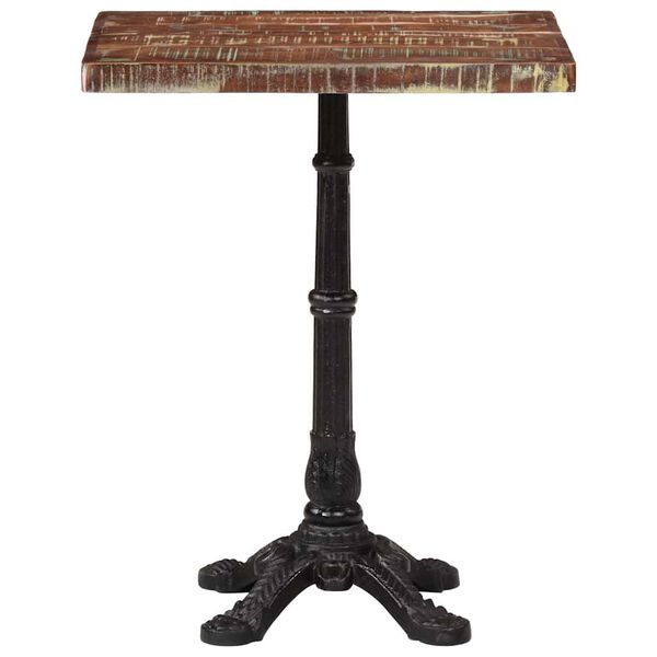 vidaXL bistroolaud, 60 x 60 x 76 cm, taastatud puit