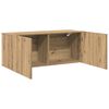 vidaXL telerikapp Seinale kinnitatav Artisan Oak 100x30x41 cm