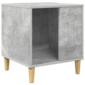 vidaXL Koerakuut Betoon 44 x 42 x 49 cm Tehispuit