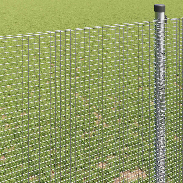 vidaXL Keevitatud Traadi Aed H&otilde;bedane 0.8 x 50 m