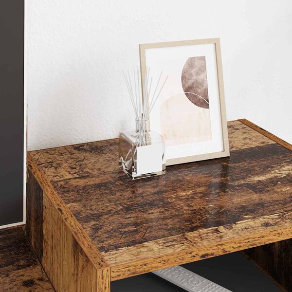 vidaXL Telerikapp Vana puit 160 x 35 x 55 cm Tehispuit