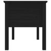 vidaXL kohvilaud, must, 102 x 49 x 55 cm, männipuit