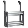 vidaXL valamualune korraldaja 34 x 12 x 26 cm alumiiniumist