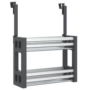 vidaXL valamualune korraldaja 34 x 12 x 26 cm alumiiniumist