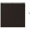 vidaXL Veneetsia rulo Tume pruun 125 x 130 cm 35 mm