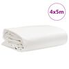 vidaXL present, valge, 4 x 5 m, 650 g/m&sup2;