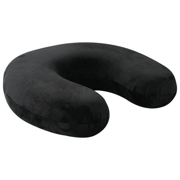 vidaXL Padi padjaga Must 27 x 27 x 8 cm Samet