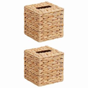 vidaXL Tissue kasti katted 2 pcs Vesih&uuml;atsint 14,5 x 14,5 x 15 cm