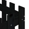 vidaXL aia kujundusega taimekast, must, 60 x 60 x 60 cm, männipuit