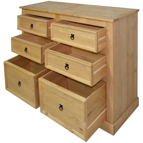 vidaXL puhvetkapp, Corona stiilis Mehhiko m&auml;nd, 110 x 43 x 81 cm