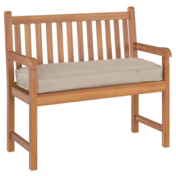 vidaXL Padi Pruunikashall 110 x 40 x 8 cm Oxfordi kangas