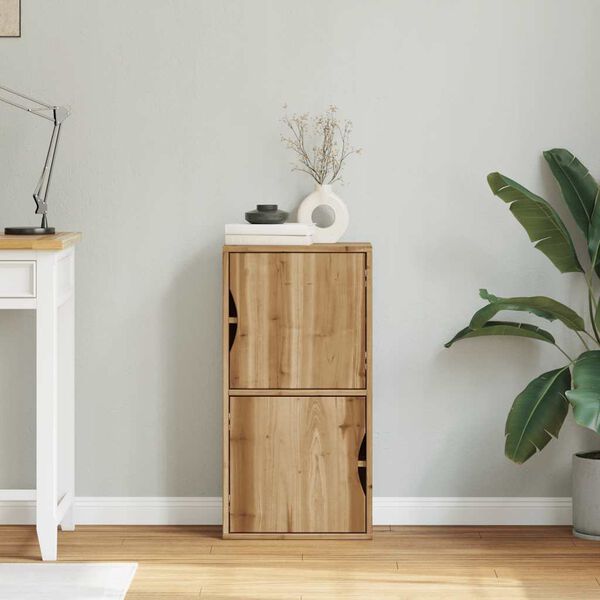 vidaXL külgkapp "ODDA" 40x24x79 cm täispuidust mänd