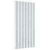 vidaXL katusepaneelid 36 tk, galvaniseeritud teras, hall, 80 x 36cm