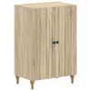 vidaXL Kinga kapp ALKMAAR 59,5 x 39,5 x 90 cm Tehispuit Sonoma tamm