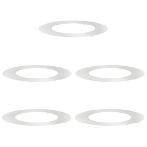 vidaXL sobiv lame puu r&otilde;ngaste jaoks 5 pcs H&otilde;bedane &Oslash;50 / 80 cm