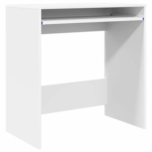 vidaXL Laud Valge Tehispuit 77,5 x 43 x 79 cm