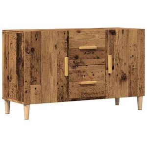vidaXL puhvetkapp, vana puit, 100 x 36 x 60 cm, tehispuit