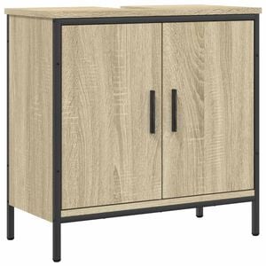 vidaXL valamukapp, Sonoma tamm, 60x30x60 cm, tehispuit