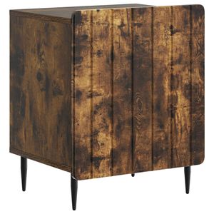 vidaXL &Ouml;&ouml;lambi kapp Suitsutatud tamm 43 x 34,5 x 52 cm Tehispuit