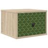 vidaXL Seinale kinnitatav &ouml;&ouml;kapp GELEEN Sonoma tamm 36 x 33 x 25 cm