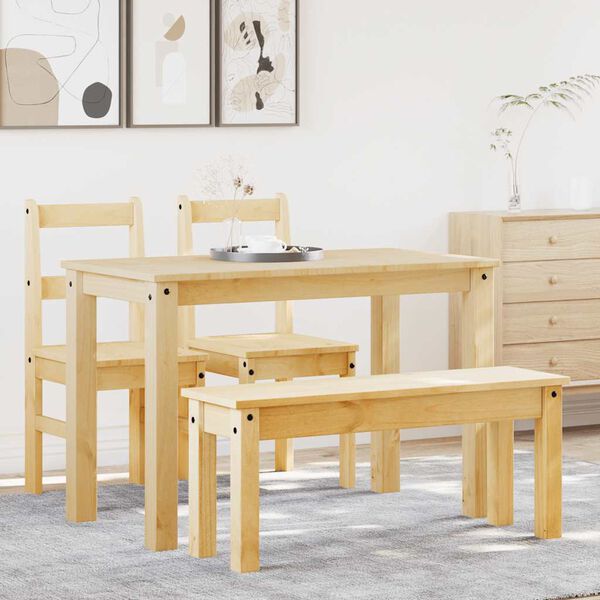 vidaXL 4-osaline s&ouml;&ouml;gilauakomplekt "Panama", m&auml;nnipuit