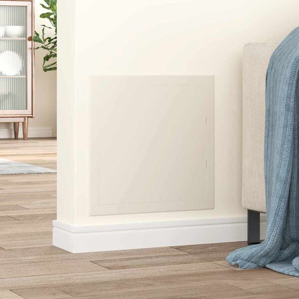 vidaXL Ligip&auml;&auml;su paneelid Valge 35 x 35 cm ABS Plastik