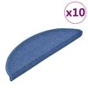 vidaXL trepimatid 10 tk 56 x 17 x 3 cm sinised poolringikujulised