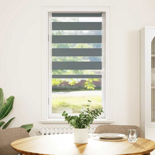 vidaXL Triibuline ruloo 65x100 cm kanga laius 60,9 cm pol&uuml;ester