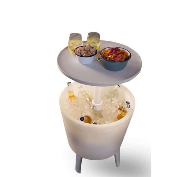 Keteri valgustatud jahutusbaar valge 232924