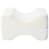 vidaXL Knee Pillow Valge M&auml;luvaht ja pol&uuml;ester 26 x 21,5 x 15 cm