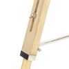 vidaXL kolme jalaga põrandalamp, mangopuit, 140 cm