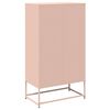 vidaXL Highboard Pink 68x39x123 cm Teras