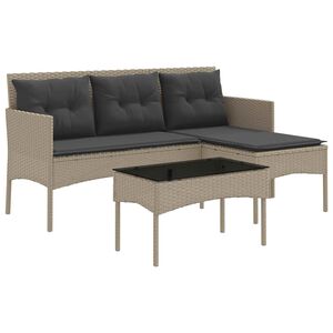 vidaXL Aia Diivanikomplekt padjaga 2 pcs pol&uuml;rotang