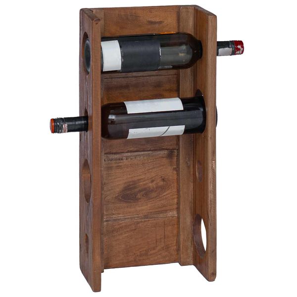 vidaXL Rest Pruun 24 x 13 x 54 cm Tugev Mahagoni Puit