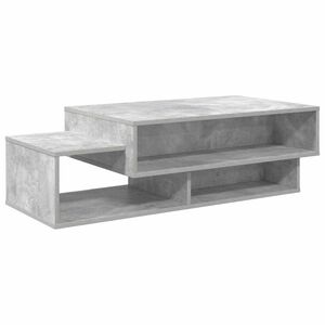 vidaXL Kohvilaud Betoonhall 105 x 50 x 32,5 cm Tehispuit