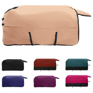 vidaXL Hobuste K&auml;tter Cappuccino 135 cm Pol&uuml;ester