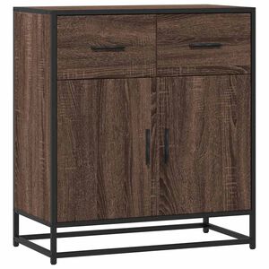 vidaXL puhvetkapp pruun tamm 68x35x76 cm Engineered Wood