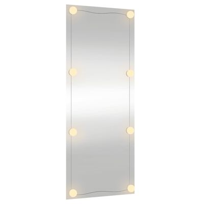 vidaXL seinapeegel LED-tuledega, 40 x 100 cm, klaas, ristkülik