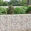 vidaXL gabioon taimelavad 3tk, 30 x 30 x 100 cm, raud