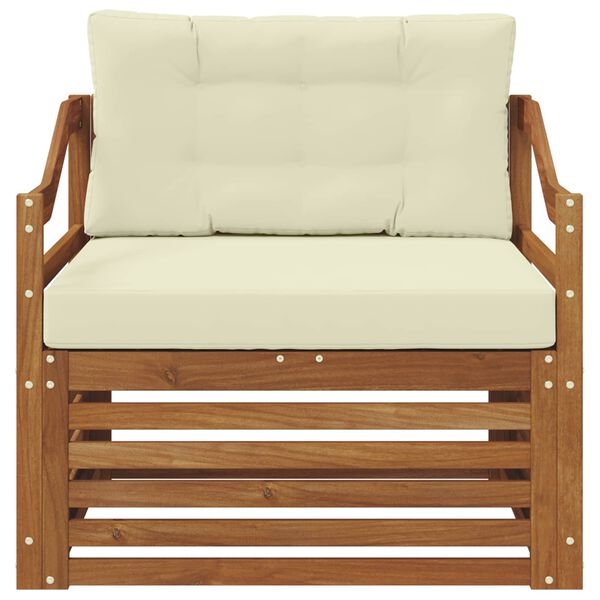 vidaXL V&auml;li diivanikomplekt Tugev akatsiapuu Neutraalne