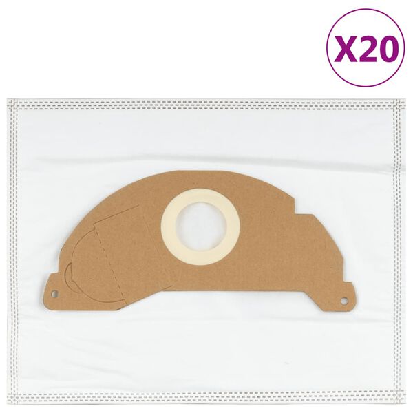 vidaXL tolmuimeja kotid Kärcher A2004, 20 tk