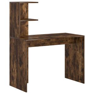 vidaXL Laud Suitsetatud tamm 102 x 50 x 124 cm Tehispuit