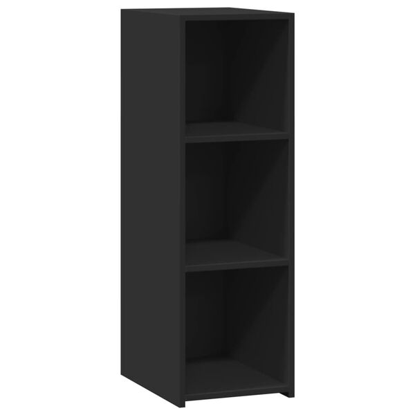 vidaXL puhvetkapp, must, 30 x 41 x 93 cm, tehispuit