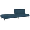 vidaXL 2-kohaline diivanvoodi, sinine, samet