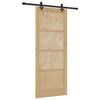 vidaXL Libisev uks ORKDAL Naturaalne 86 x 211 cm Toekas m&auml;nnipuit